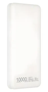 Extralink EPB-078W bílá / Powerbanka / 10 000 mAh / USB-C / 2x výstup 10W (EX.19577)