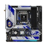 ASRock B760M PG SONIC WIFI / B760 / LGA 1700 / 4x DDR5 / PCIEx16 / 1x 2.5GLAN / Wi-Fi / mATX (B760M PG SONIC WIFI)