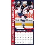 JF Turner Kalendář Columbus Blue Jackets 2024 Wall Calendar