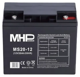 Carspa MHPower MS20-12 / Olověný akumulátor / AGM / 12V / 20Ah / T5 (MS20-12)