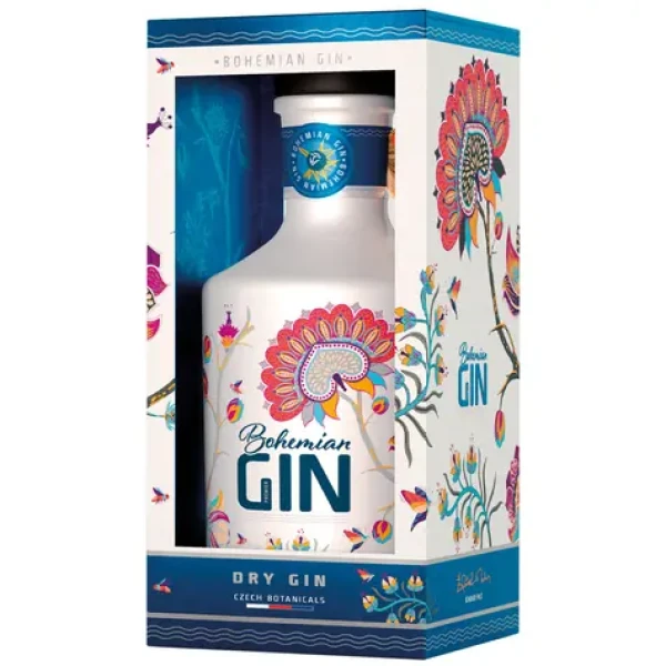Žufánek Bohemian Gin 45% 0,7l dárková krabička (8595669813327)
