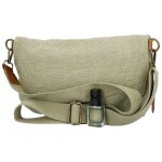 Trendy dámská textilní ledvinka Lena, světle zelená