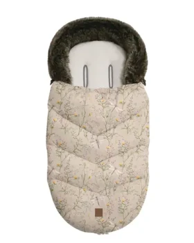 KikkaBoo Fusak zimní Luxury Secret Garden Beige (31108040153KB)
