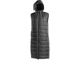 CXS FONTANA Dámská dlouhá vesta antracitová 2XL 131016271796