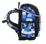 Bagmaster školní aktovka EPSON 8 B Black/Blue/Yellow, 3 roky záruka