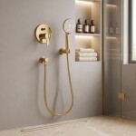 REA - Sprchová hlavice JS-019 GOLD REA-03901