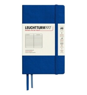 Zápisník Indigo, Pocket A6, 187l, linkovaný