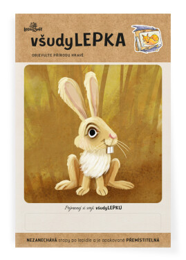 VšudyLEPKA vel. 1 -008 - Zajíc