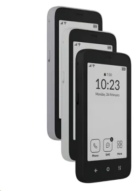 Mudita Kompakt šedá / Mobilní telefon / 4,3" E-Ink / 4G LTE / 3 GB / 32 GB / MuditaOS (Kompakt PG)