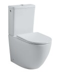 Kielle - Oudee WC kombi set s nádržkou a sedátkem softclose, Vortex Rimless, bílá 30202010