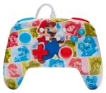 PowerA Ovladač pro Nintendo Switch Super Mario - Mario Hero Reel / Herní ovladač / Drátový / USB (NSGP0282-01)