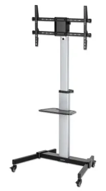 Manhattan Mobilní stojan pro TV / Stojan pro TV / 37"-86" / nosnost 50kg / VESA / na kolečkách (462327)