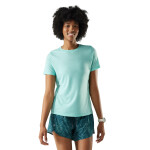 SMARTWOOL Wmns Active Mesh Short Sleeve, Pacific Blue (vzorek) velikost: M
