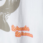 Tričko s krátkým rukávem a potiskem Wonder Woman- bílé - 140 WHITE