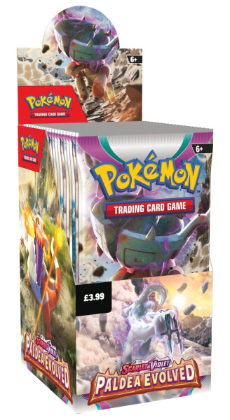 Pokémon TCG: Scarlet & Violet 02 Paldea Evolved - Kiosk Booster