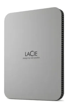 LaCie Mobile Drive 5TB stříbrná / Externí HDD / 5TB / USB-C (STLP5000400)