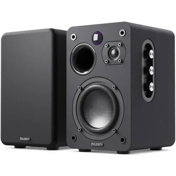 Majority D70X Bookshelf černá / Reproduktory / 2.0 / 70W / Bluetooth 5.3 / AUX (D70XB)