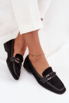 Dámské mokasíny H8-515 černé - Sweet shoes 39