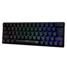 White Shark GK-3111 KAIKEN černá / bezdrátová herní mechanická klávesnice / CZ/SK layout / BT / USB / LED (KAIKEN-CZ/SK)