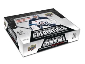 Hokejové Karty NHL 2024-2025 Upper Deck Credentials Hobby Box