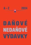 Daňové nedaňové výdavky 2024