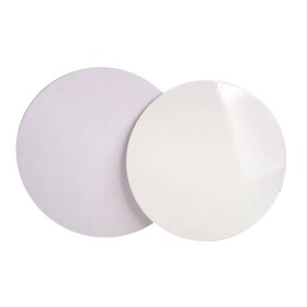 Cake Star Podložka pod dort hrubá bílá lesklá kruh 24 cm (1 ks)