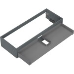 MEXEN - Box-A skříňka pro umyvadlo 120, 1 šuplík, grafit mat 91AX0-1200-235-1-66