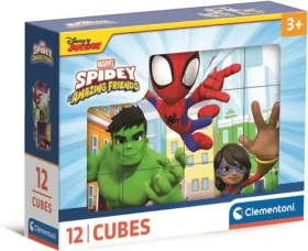 Clementoni Obrázkové kostky Spidey a jeho úžasní přátelé