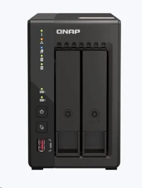 QNAP QVP-21C / J6412 2.6 GHz / 8GB RAM / 2x 3.5" SATA III / 2x USB 3.0 / 2x 2.5GLAN (QVP-21C)