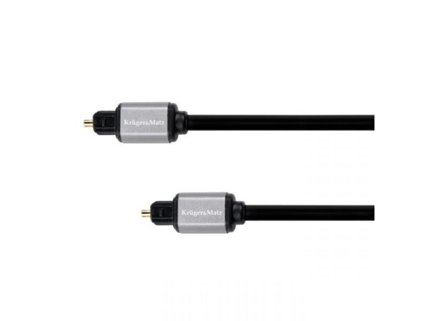 Kabel optický TOSLINK KRUGER & MATZ KM1219 Basic 0,5m