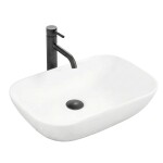 REA Umyvadlo na desku Claudia Zoe 9447 Slim 51x34 bílé REA-U6644