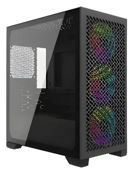Cooler Master Elite 302 černá / Skříň / Mini Tower / mATX / 3x 120mm ARGB / tvrzené sklo / bez zdroje (E302-KGNN-S00)