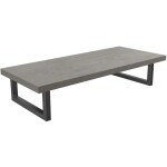 CERANO Deska pod umyvadlo Navira Pro + 2 konzole pod desku - betonově šedá - 60x46x3,6 cm - 606006