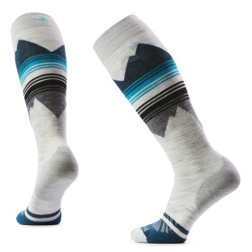 Dámské merino lyžařské ponožky SMARTWOOL Women's Ski Targeted Cushion Pattern OTC, Ash velikost: 42-45 (L)