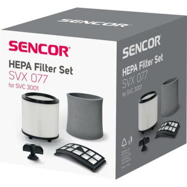 SENCOR SVX 077HF / Sada filtrů pro SENCOR SVC 3001 (8590669349715)