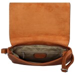 Stylová dámská koženková crossbody kabelka Annalotte, hnědá