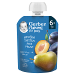 GERBER GERBER Natural kapsička hruška švestka