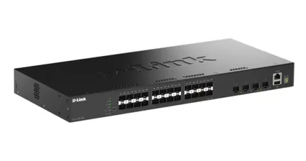 D-Link DGS-1530-28S / Switch / Managed L2 / 24x SFP + 4x SFP+ / 128 Gbit/s / Rack (DGS-1530-28S/E)