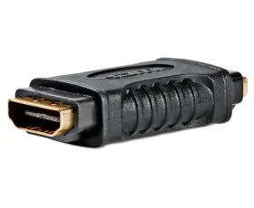 Nedis adaptér HDMI (F) - HDMI (F) černá / Redukce / pozlacené konektory (CVGB34900BK)