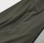 Letní dámská bunda v olivové barvě s podšívkou model 17144708 khaki S (36) - J.STYLE