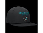 Fanatics Pánská kšiltovka San Jose Sharks NHL AP Rink Prime Structured Mid Crown Adj. Squarevisor Snapback