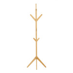 Stojanový věšák, bambus, přírodní, DR-B017 NAT