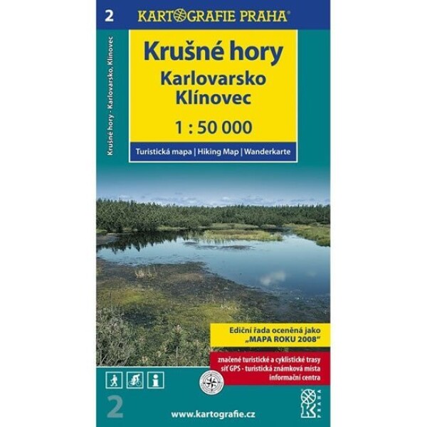 1: 50T ( 2)-Krušné hory, Karlovarsko (turistická mapa)