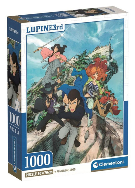 Puzzle Lupin III 1000 dílků