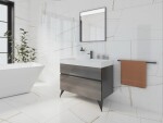 Umyvadlová baterie SAT Dark bez výpusti PVD Gun Metal SATBSDA271K SATBSDA271K
