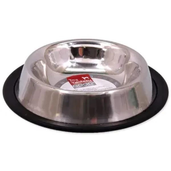 Dog Fantasy Miska nerez s gumou 15.5cm 190 ml (064-0401)