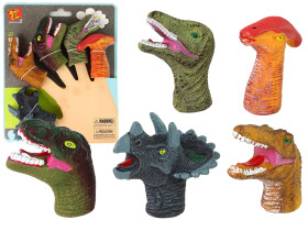 Mamido Barevné prstové loutky Dinosauři
