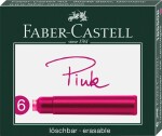 Faber-Castell Inkoustové bombičky růžové 0025/1855080 6 ks