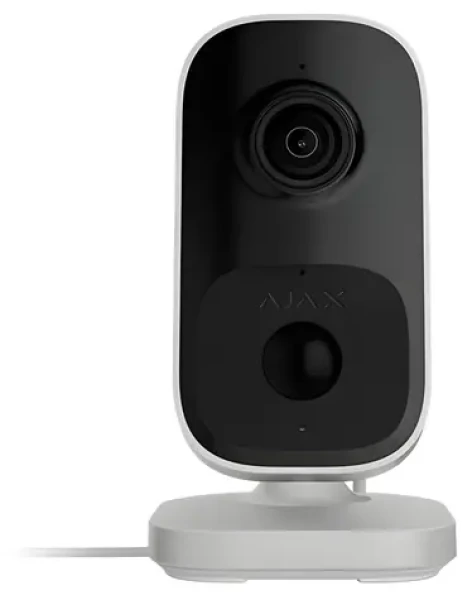 Ajax IndoorCam bílá / Vnitřní IP kamera / 4 Mpx / Wi-Fi / PIR senzor / AI detekce (111566.303.WH1)