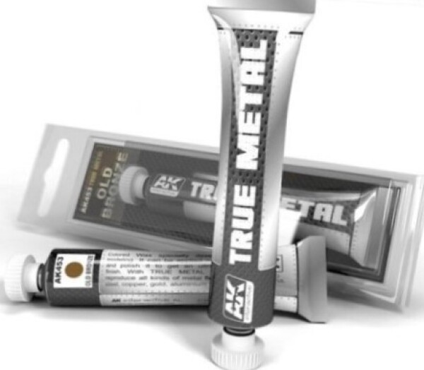 AK Interactive AK453 TRUE METAL OLD BRONZE 20 ml